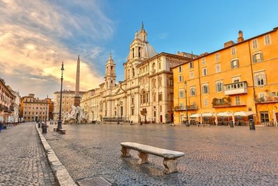 Piazza Navona Romoje (Italija)