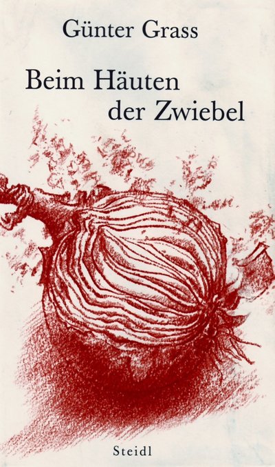 "Svogūno lupimo" vokiško leidimo viršelis