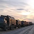 Rusija permeta karinę techniką prie Belgorodo srities sienos su Ukraina