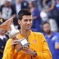 R. Federerį parbloškęs N. Djokovičius Romoje apgynė titulą