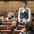 N. Savčenko suteiktas žodis Europos Tarybos Parlamentinėje Asamblėjoje