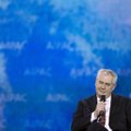 Milošas Zemanas perrinktas Čekijos prezidentu