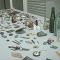 Rasta daiktų, kuriuos Aušvico koncentracijos stovyklos prižiūrėtojai surinkdavo iš aukų