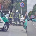 Серьезное ДТП в Клайпеде: зажатых пострадавших освобождали пожарные-спасатели