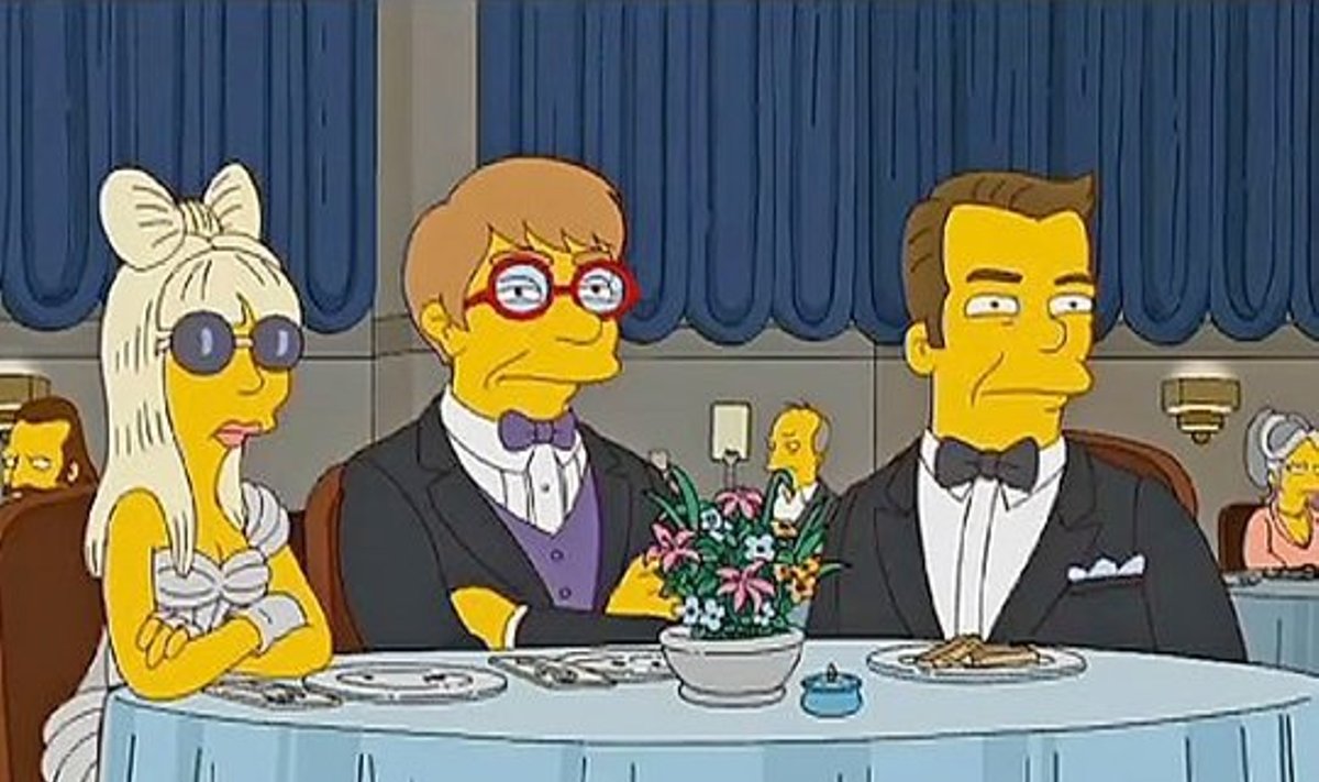 Kadras iš serialo "Simpsonai"