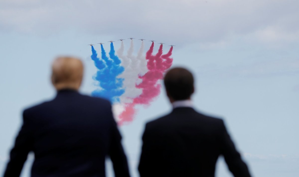 Pasaulio lyderiai Normandijos paplūdimiuose mini 75-as sąjungininkų išsilaipinimo metines
