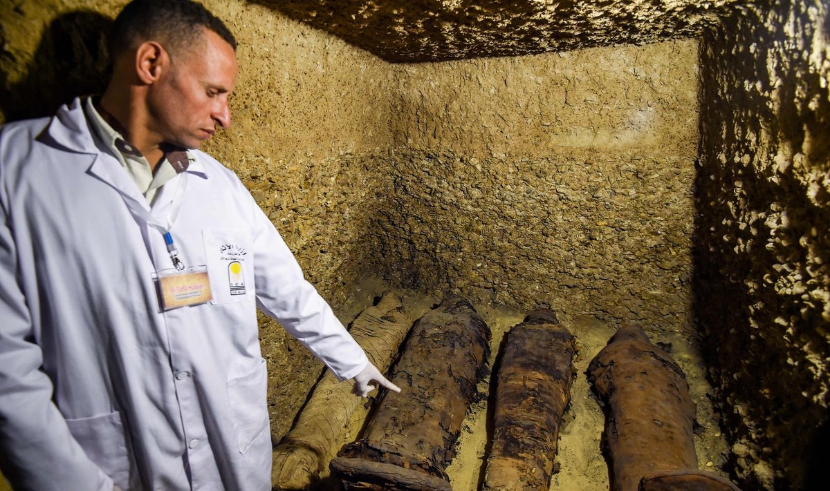 Egipte rastos mumijos