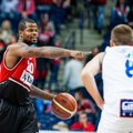 Vos vieną kėlinį iš keturių laimėjęs „Lietuvos rytas“ šventė pergalę Klaipėdoje