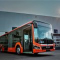 Kaune pradeda kursuoti pirmasis iš šimto naujų hibridinių autobusų