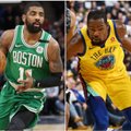 NBA naktis: titanų mūšyje Curry praradę čempionai palaužė „Spurs“