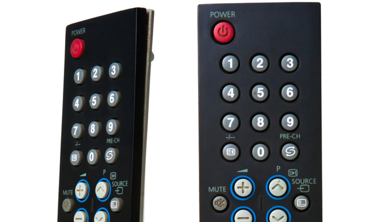 Daugelis televizoriaus valdymo pultelių turi teletekstui peržiūrėti skirtus mygtukus. Jie išskirti kita spalva, dažniausiai, raudona, žalia, geltona ir mėlyna