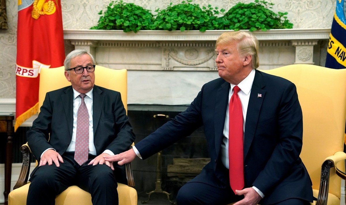 Jeanas-Claude'as Junckeris, Donaldas Trumpas