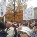Vilniuje pensininkai mitinguos dėl skurdo