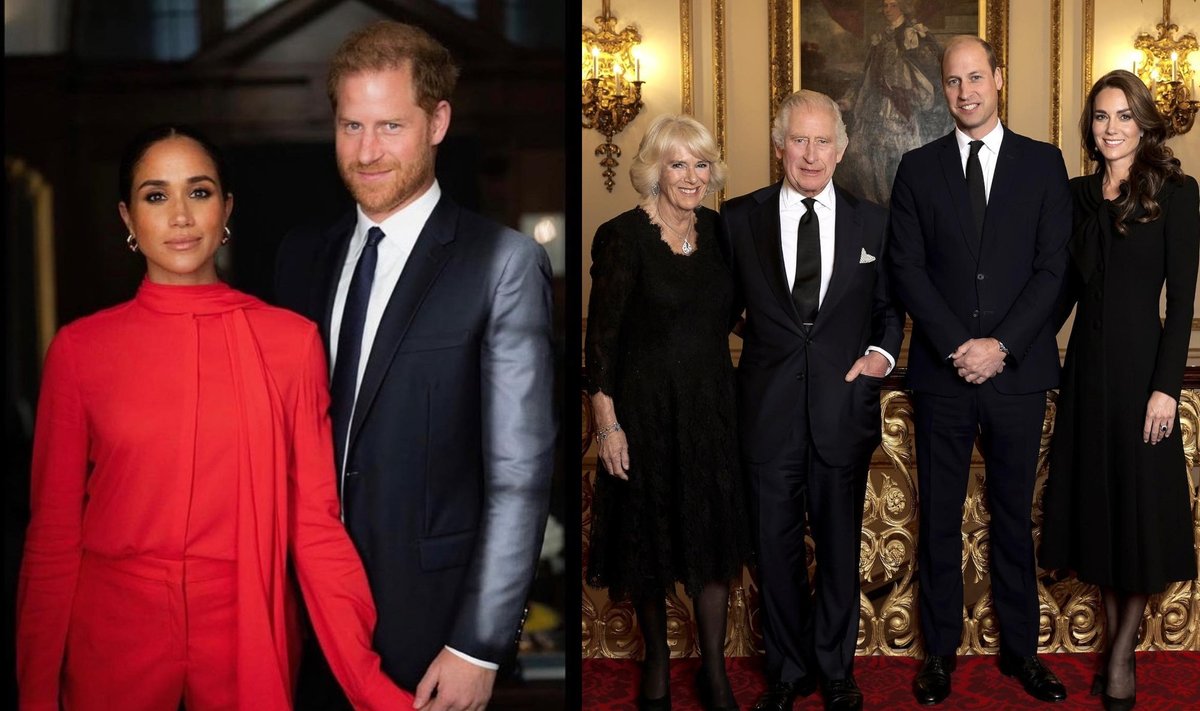 Meghan Markle ir princas Harry, britų karališkoji šeima