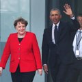 Berlyne susitiko Merkel ir Obama