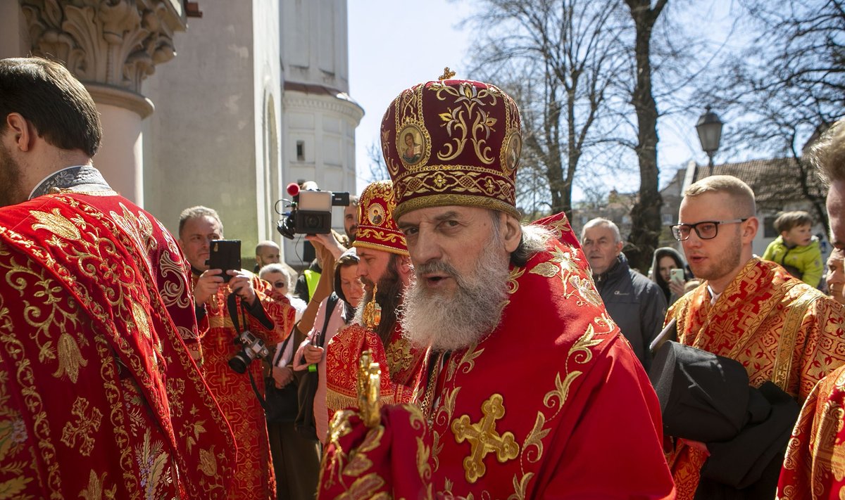 Vilniuje vyksta Iškilmingoji ortodoksų procesija
