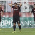 „San Siro“ vėl nušvilpė šeimininkus: „Milan“ pralaimėjo rungtynių pabaigoje