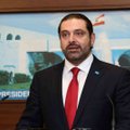 Apie atsistatydinimą paskelbęs Libano premjeras Hariri atvyks į Paryžių