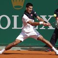 N. Djokovičius ir R. Federeris sutriuškino savo varžovus turnyre Monake