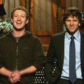 Socialinio tinklo „Facebook“ įkūrėjas susitiko su jį vaidinusiu aktoriumi
