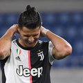 Ronaldo liko be baudinio, o „Juventus“ – be taurės