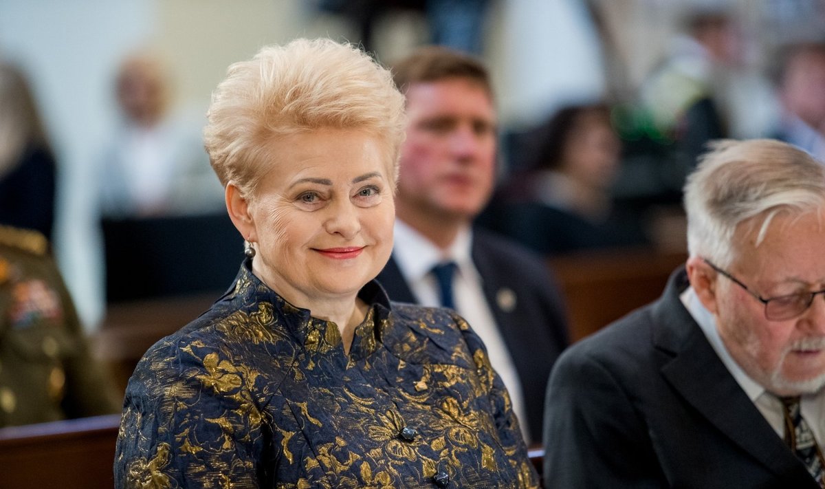 Dalia Grybauskaitė Gitano Nausėdos inauguracijos dieną