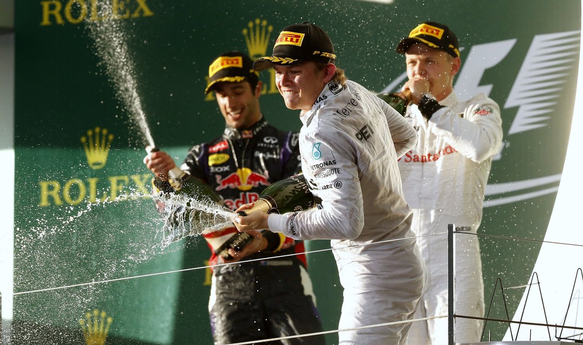 Nico Rosbergo triumfas
