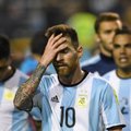 Dūris Argentinai – L. Messi ir kompanija gali likti be pasaulio čempionato