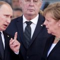 A. Merkel žodžiai Rusijai nežada nieko gero