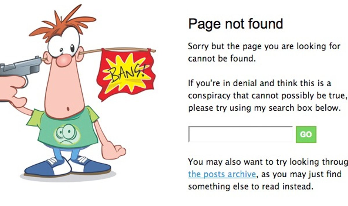 404 klaidos puslapis (jhuskisson.com nuotr.)
