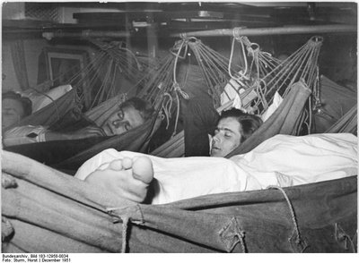 Vokiečių jūreiviai 1951-aisiais.