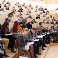 Жители Литвы сдавали экзамен по Конституции
