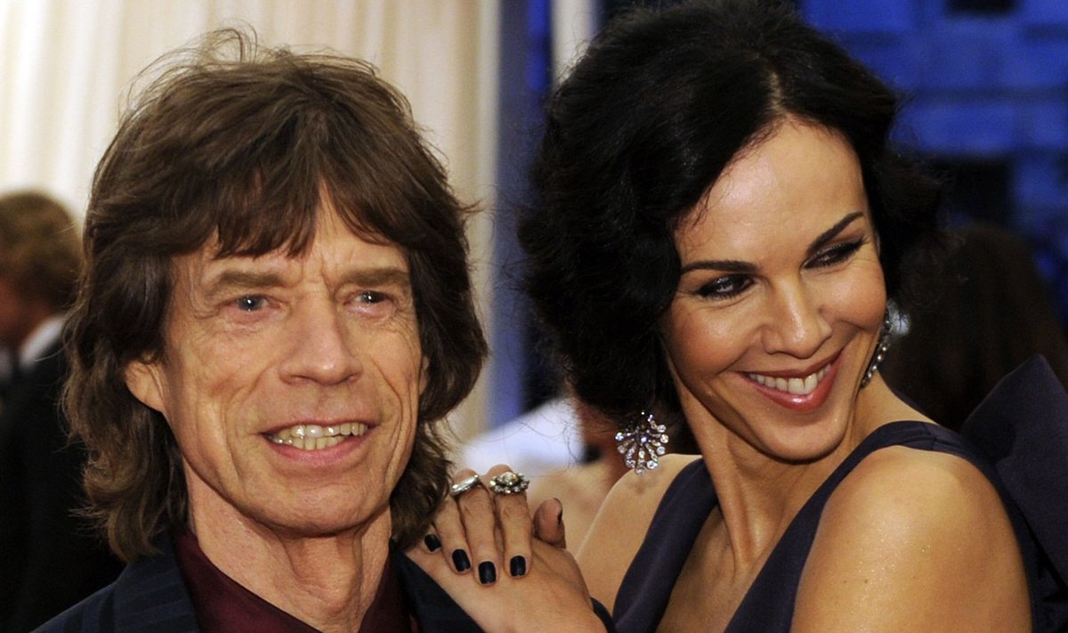 Mick Jagger ir L Wren Scott