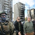JT vadovas lankosi Ukrainoje: XXI amžiuje karas yra absurdas