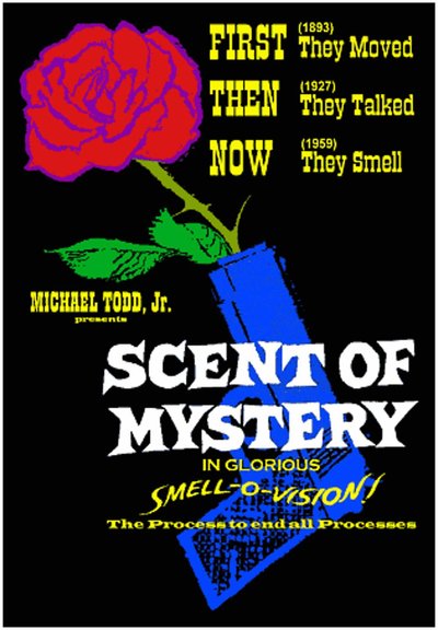 Filmo „Scent of Mistery“ plakatas
