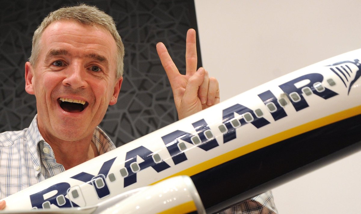 Ryanair vadovas Michael O Leary