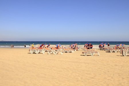 Playa del Ingles paplūdimys Ispanijoje