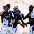 Sugrįžęs L. Suarezas pelnė du įvarčius, o „Liverpool“ įveikė autsaiderį