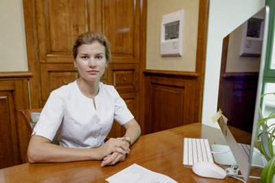 Gydytoja-oftalmologė Jekaterina Kovriguine
