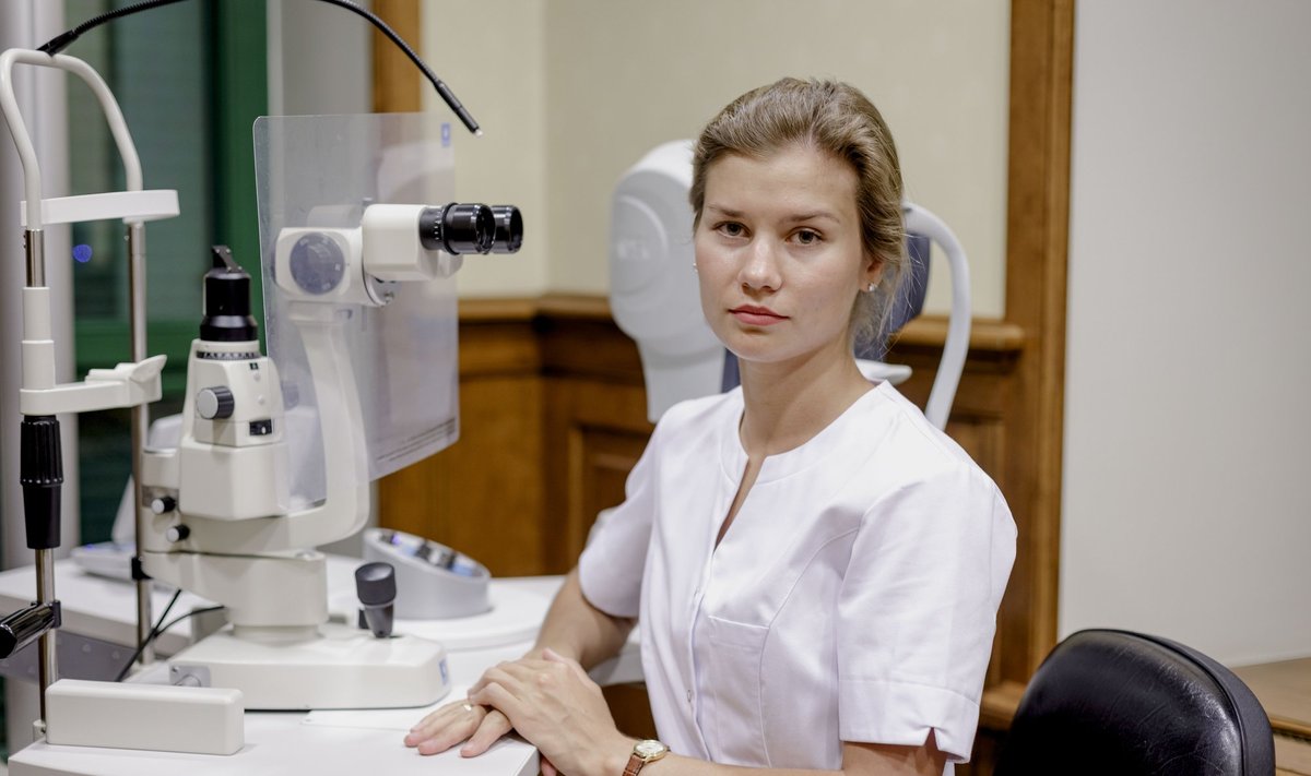 Gydytoja-oftalmologė Jekaterina Kovriguine