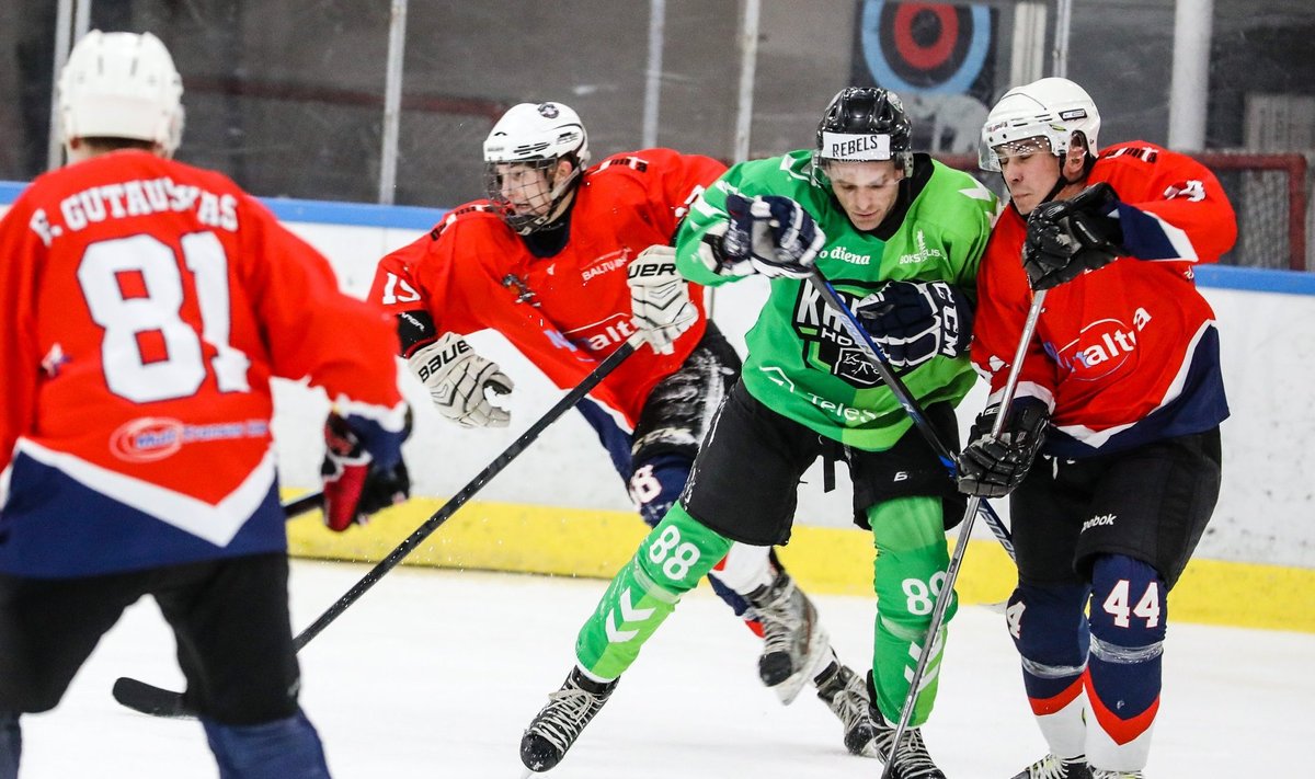 „Kaunas Hockey“ ir „Baltų Ainių – HC Klaipėdos“ komandų akistata