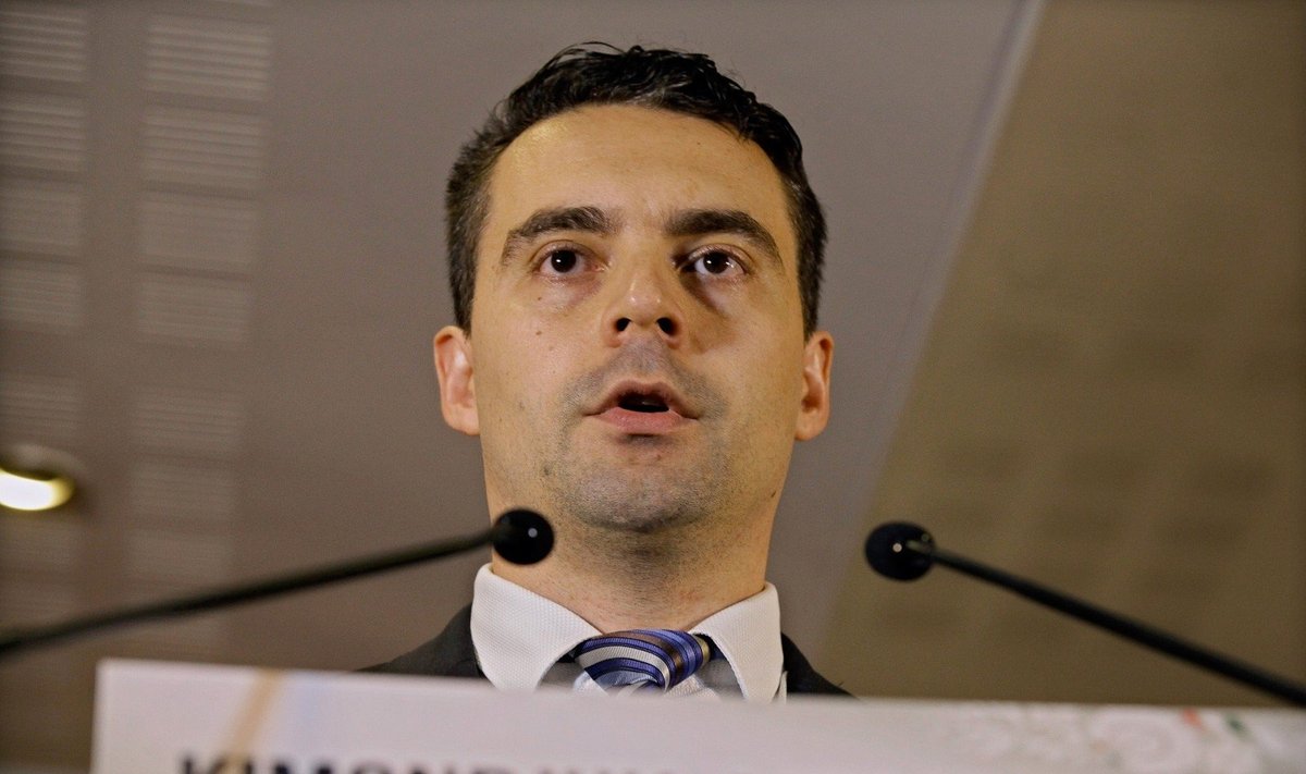  „Jobbik“ 37 metų pirmininkas Gaboras Vona