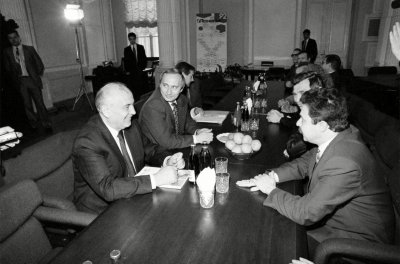 Vladimiras Putinas, Michailas Gorbačiovas