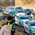 Girtų vairuotojų šou Vilniuje: gausios policijos pajėgos „premijas“ įteikė 16-likai alkoholio mėgėjų