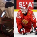 Skandalas Rusijoje: rinktinės ir NHL žvaigždė – vaizdo įraše greta baltų miltelių takelių