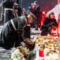 Sostinės Lukiškių aikštėje susirinkę protestuotojai reikalavo pastatyti Vyčio paminklą