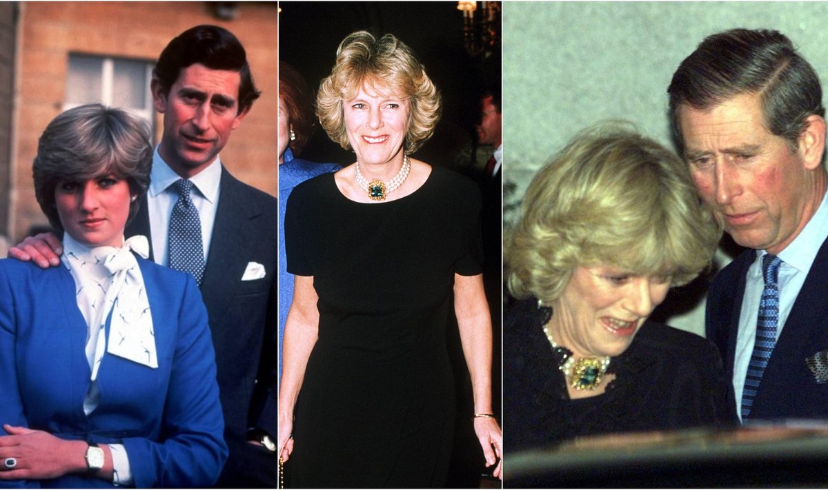 Princesė Diana, Camilla Parker Bowles ir princas Charlesas