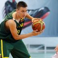 Paaiškėjo galutinis Lietuvos 20-mečių rinktinės dvyliktukas Europos čempionatui