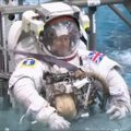 Pamatyk iš arti: astronauto treniruotė po vandeniu prieš misiją į kosmosą