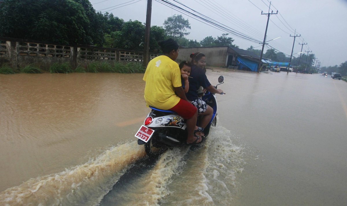 Potvyniai Tailande